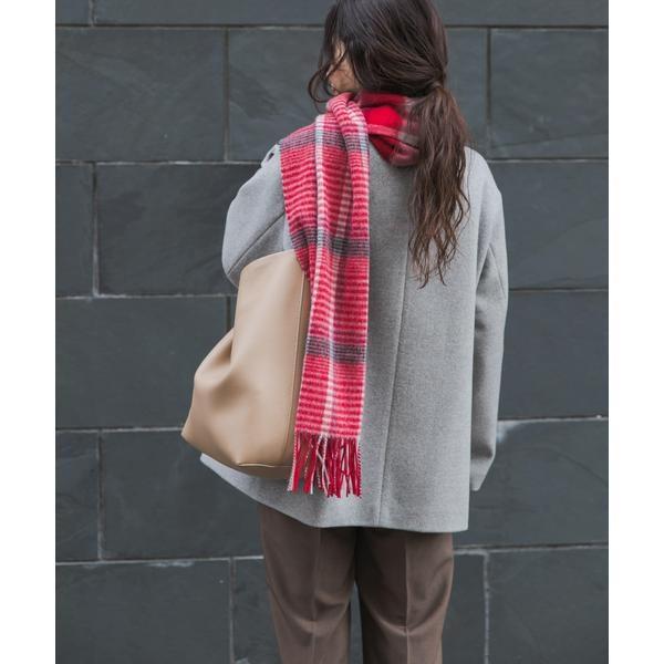アーバンリサーチ　ドアーズ　ノーカラーコート　ウールコート URBAN RESEARCH DOORS（アーバンリサーチドアーズ） URBAN RESEARCH