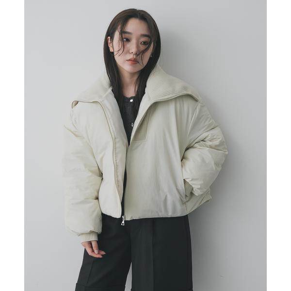 FOXEY NEW YORK ダウンジャケット ショート丈 ビッグカラー FOXEY NEW