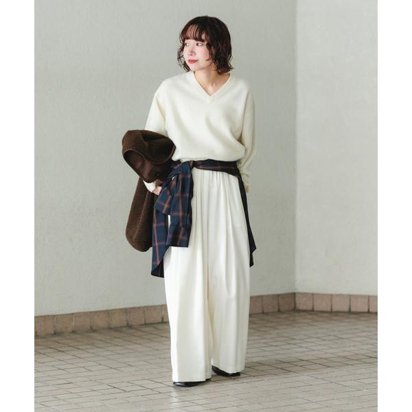 URBAN RESEARCH（アーバンリサーチ） ストレッチタックギャザーワイド