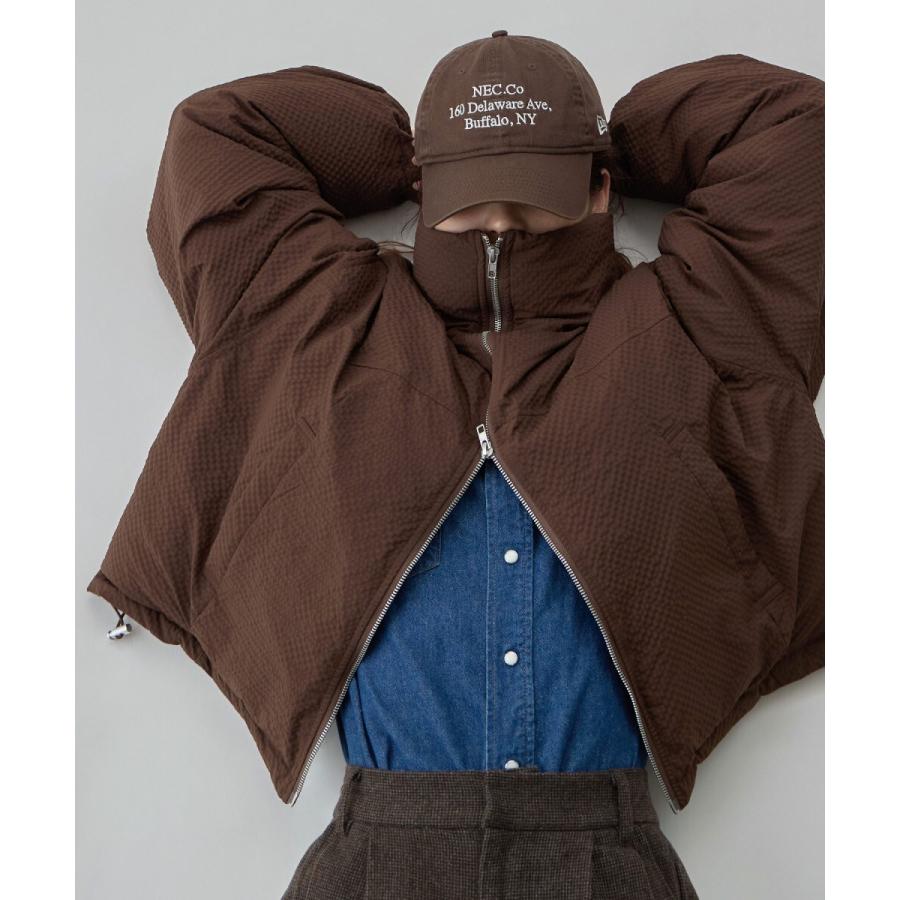 etoll.（エトル） チェック柄リップルショートパフブルゾン : マルイ(丸井)Yahoo!店 - 通販 - Yahoo!ショッピング