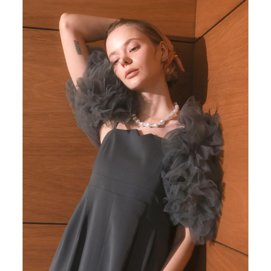 ANDRESD 【ANDRESD】mixing frills bolero : マルイ(丸井)Yahoo!店