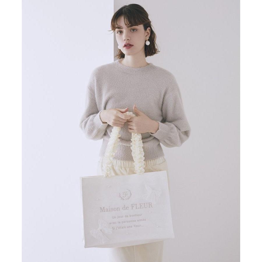 Maison de FLEUR（メゾンドフルール） レースリボンフリルハンドル