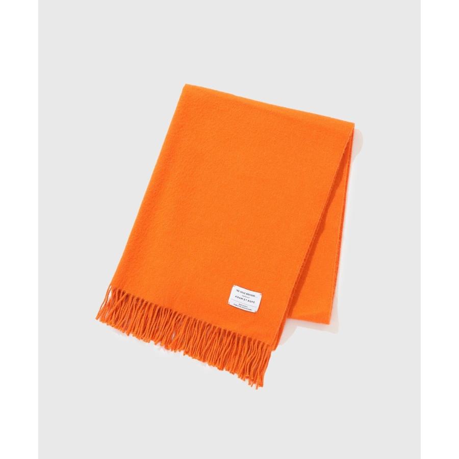 ADAM ET ROPE アダムエロペ　オレンジ マフラー ADAM ET ROPE'（アダムエロペ） 【THE INOUE BROTHERStogether with