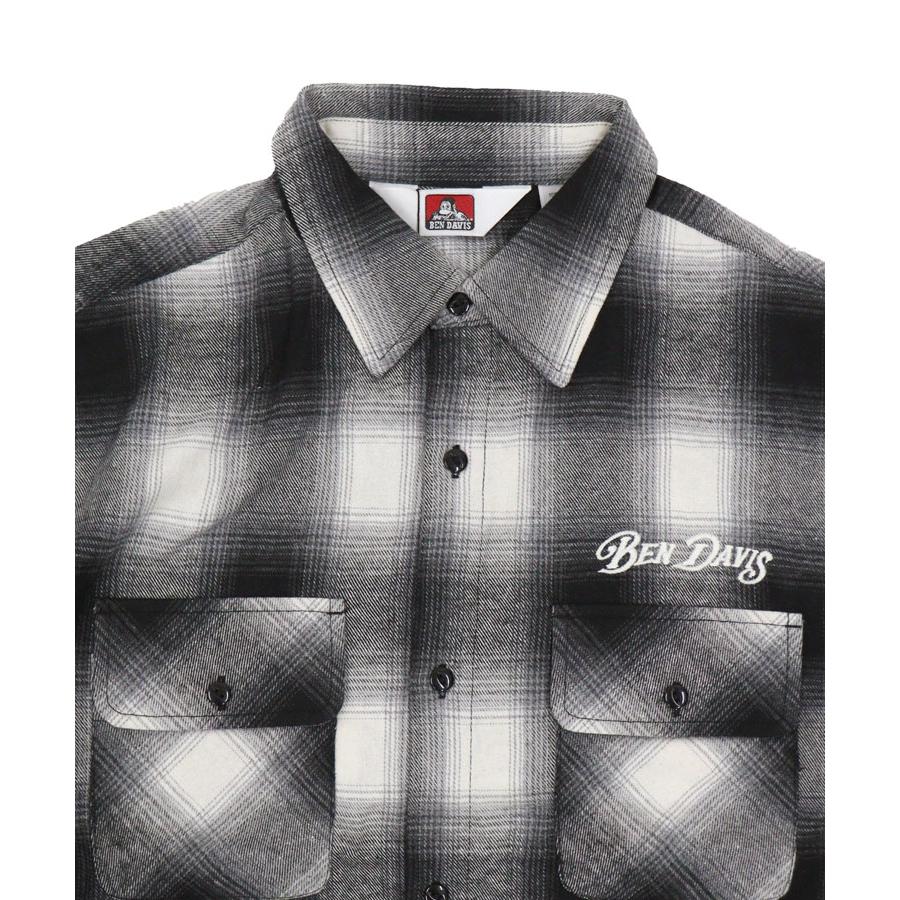 BEN DAVIS（ベンデイビス） EMBRO OMBRE SHIRT / 2カラー [25780021