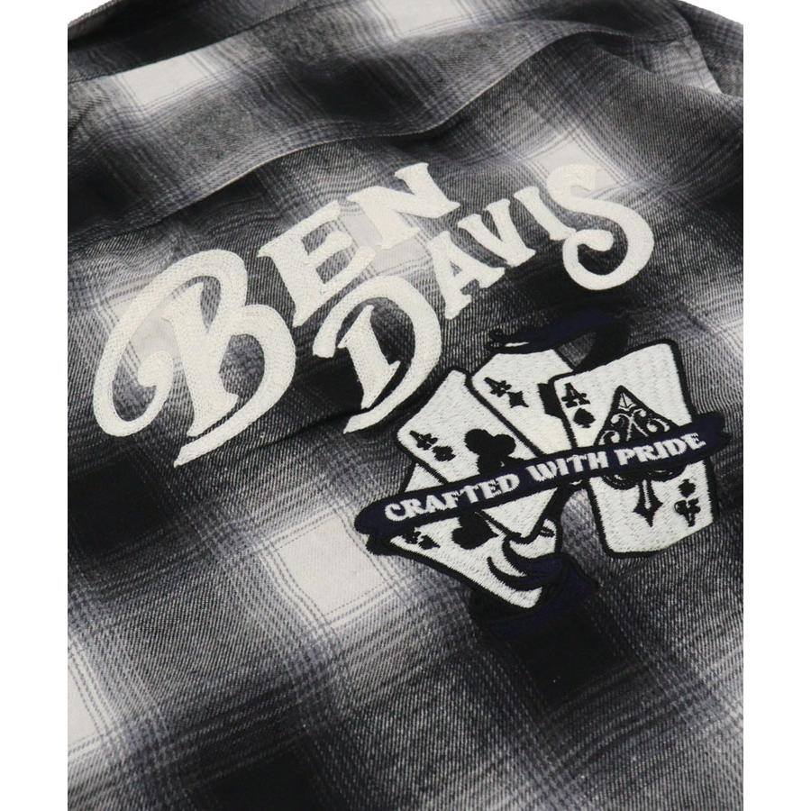 BEN DAVIS（ベンデイビス） EMBRO OMBRE SHIRT / 2カラー [25780021