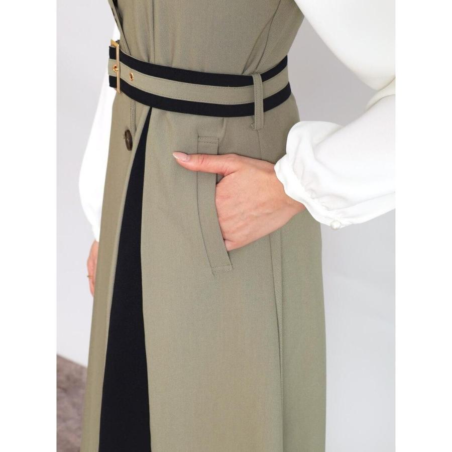 FENNEL（フェンネル） 配色Aラインジレワンピ : マルイ(丸井)Yahoo!店