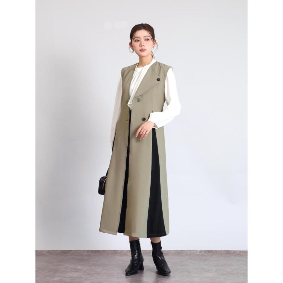 FENNEL（フェンネル） 配色Aラインジレワンピ : マルイ(丸井)Yahoo!店