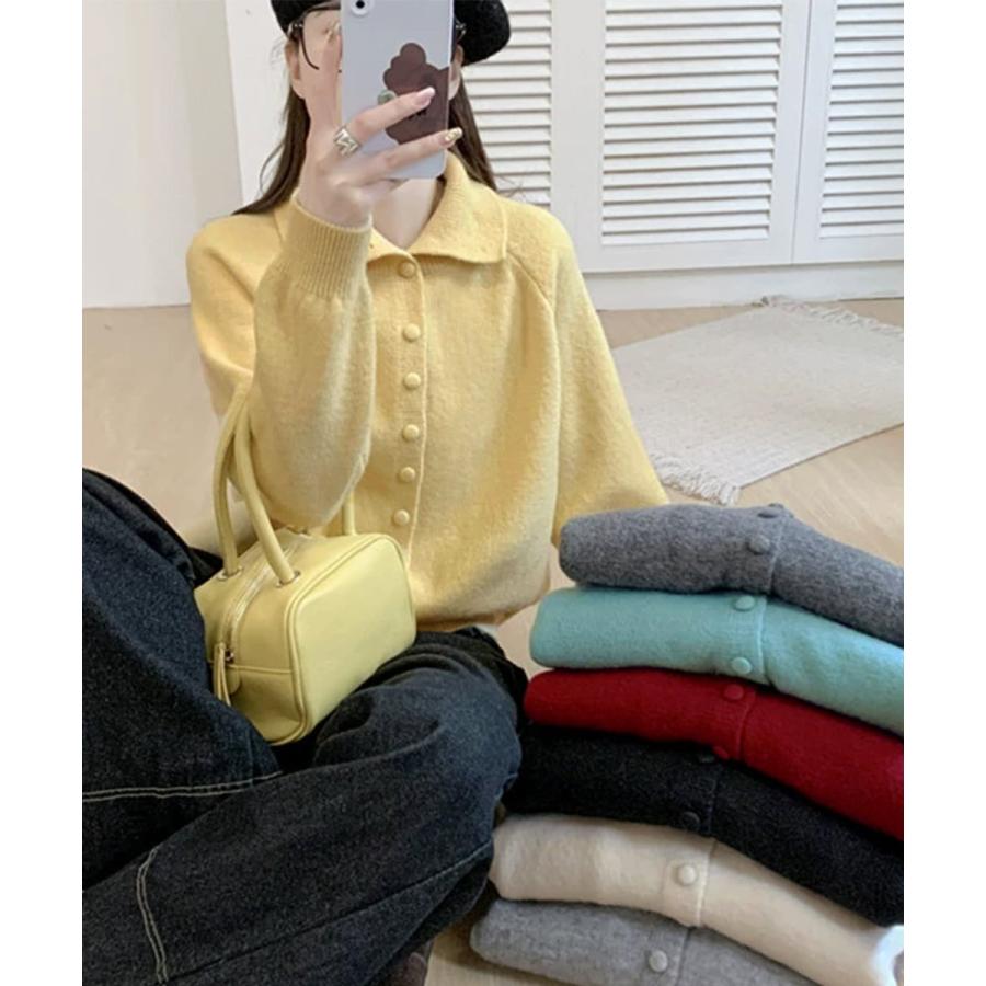 くるみボタンハイネックニットカーディガン : マルイ(丸井)Yahoo!店