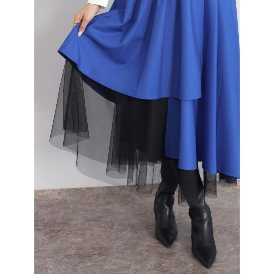 FENNEL（フェンネル） チュールレイヤードカラースカート : マルイ