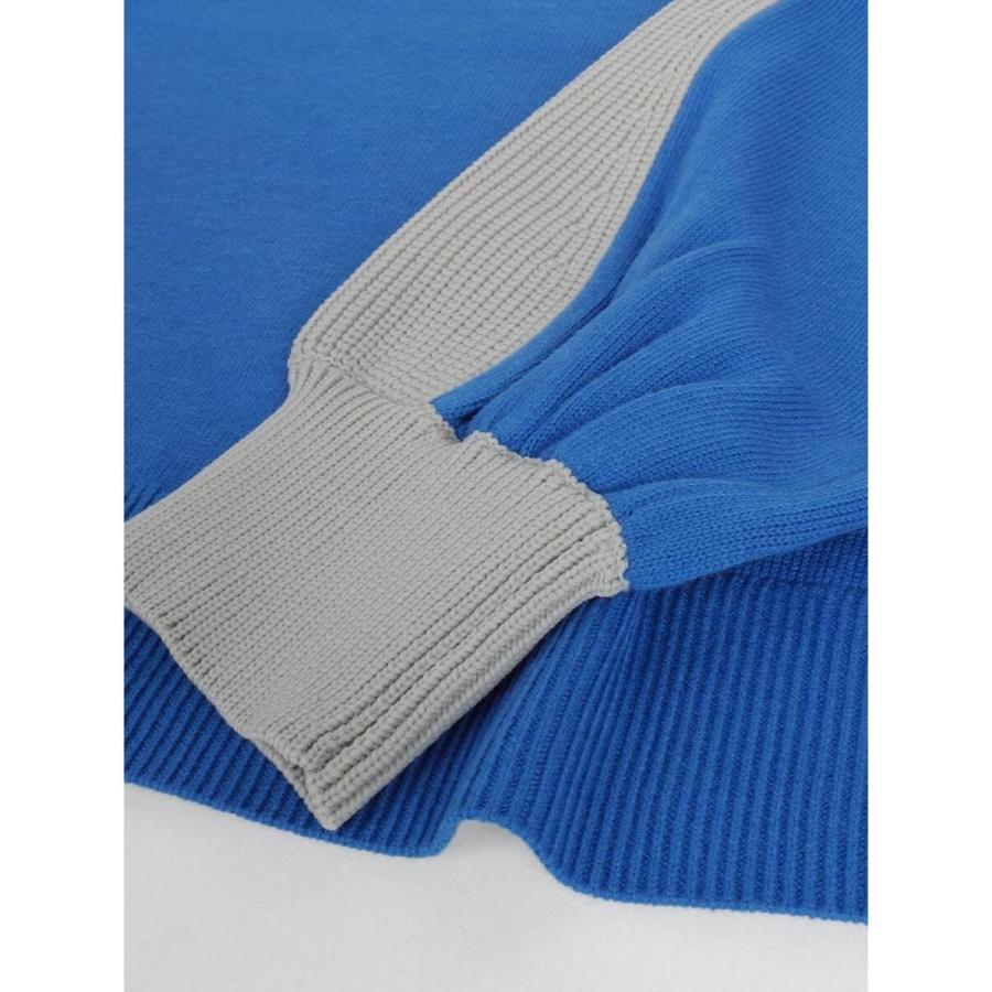 FENNEL ニットセーター 未開封 FENNEL（フェンネル） バイカラーラインモックネックニット : マルイ