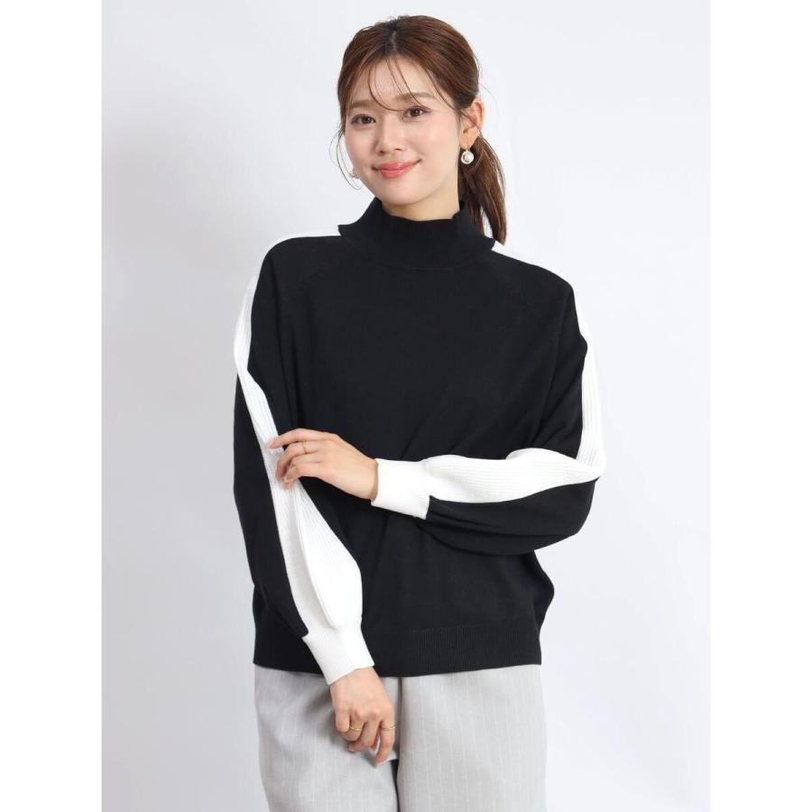 新品フェンネルFENNELハイネックニットポンチョ15000円SCOT CLUB