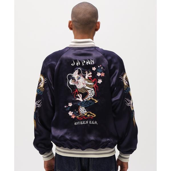 《直営店限定》SOUVENIR JACKET ”DRAGON ＆ CHERRY BLOSSOMS”の画像