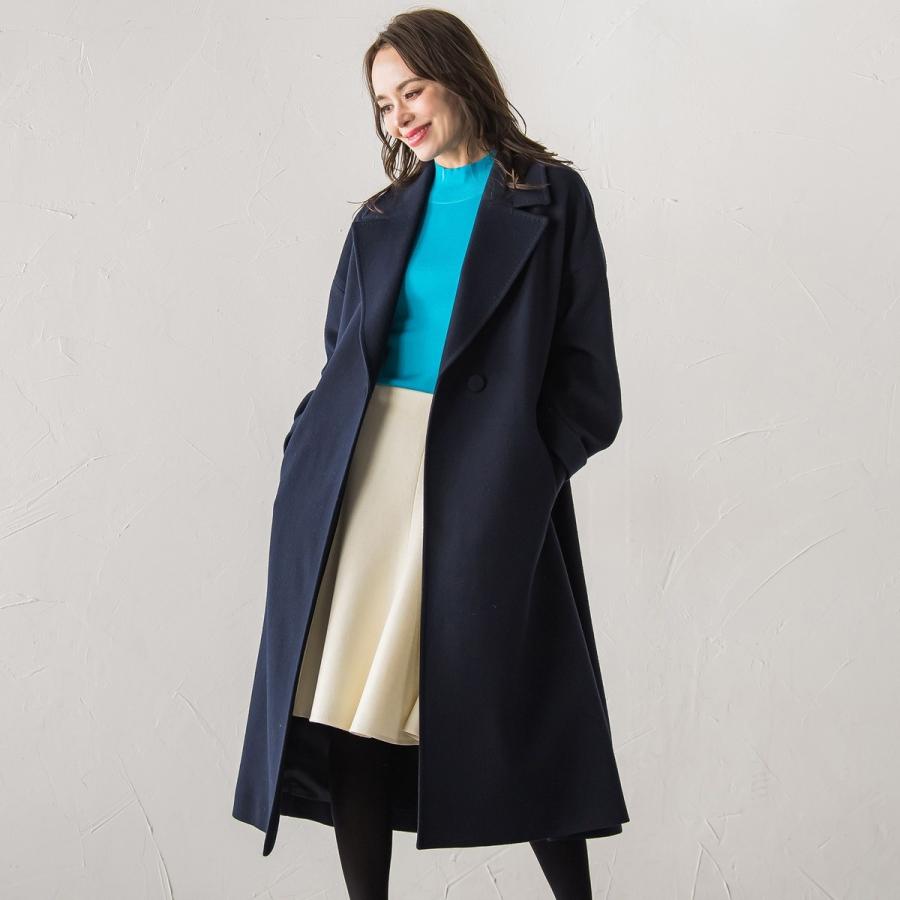 Viaggio Blu（ビアッジョブルー） テーラードカラーコート : マルイ