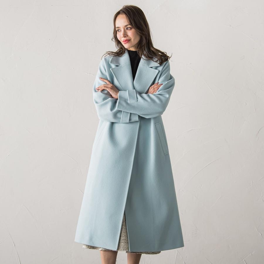 Viaggio Blu（ビアッジョブルー） テーラードカラーコート : マルイ