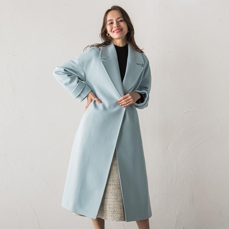 Viaggio Blu（ビアッジョブルー） テーラードカラーコート : マルイ