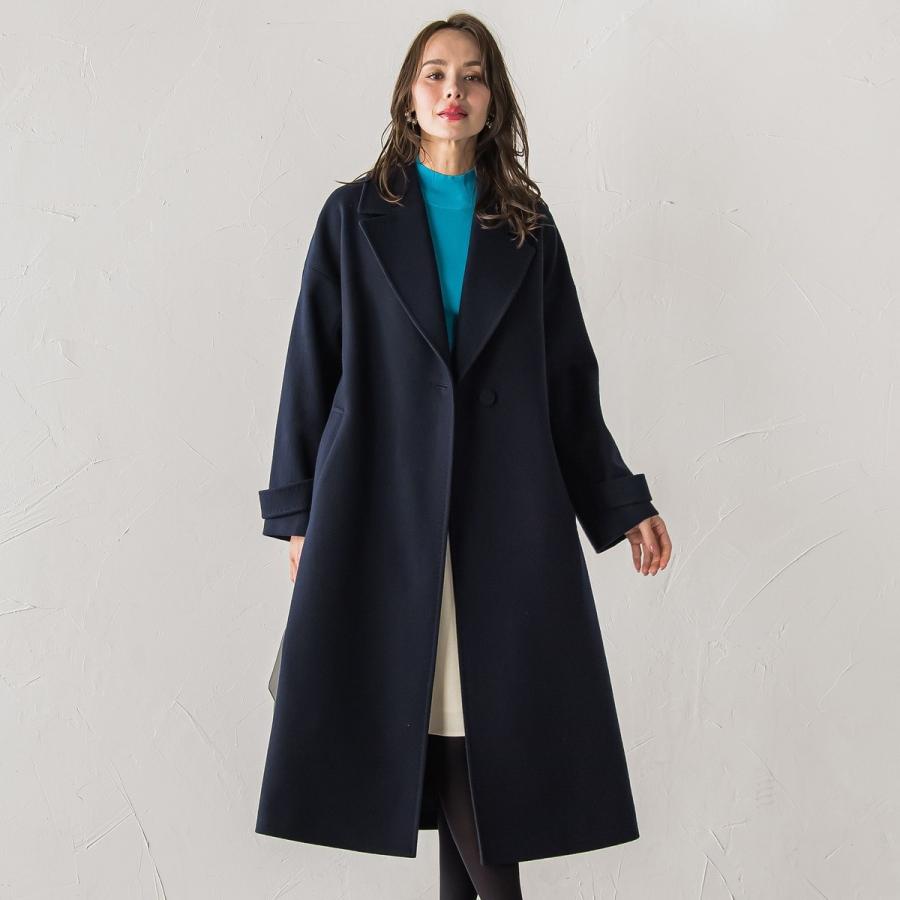 Viaggio Blu（ビアッジョブルー） テーラードカラーコート : マルイ