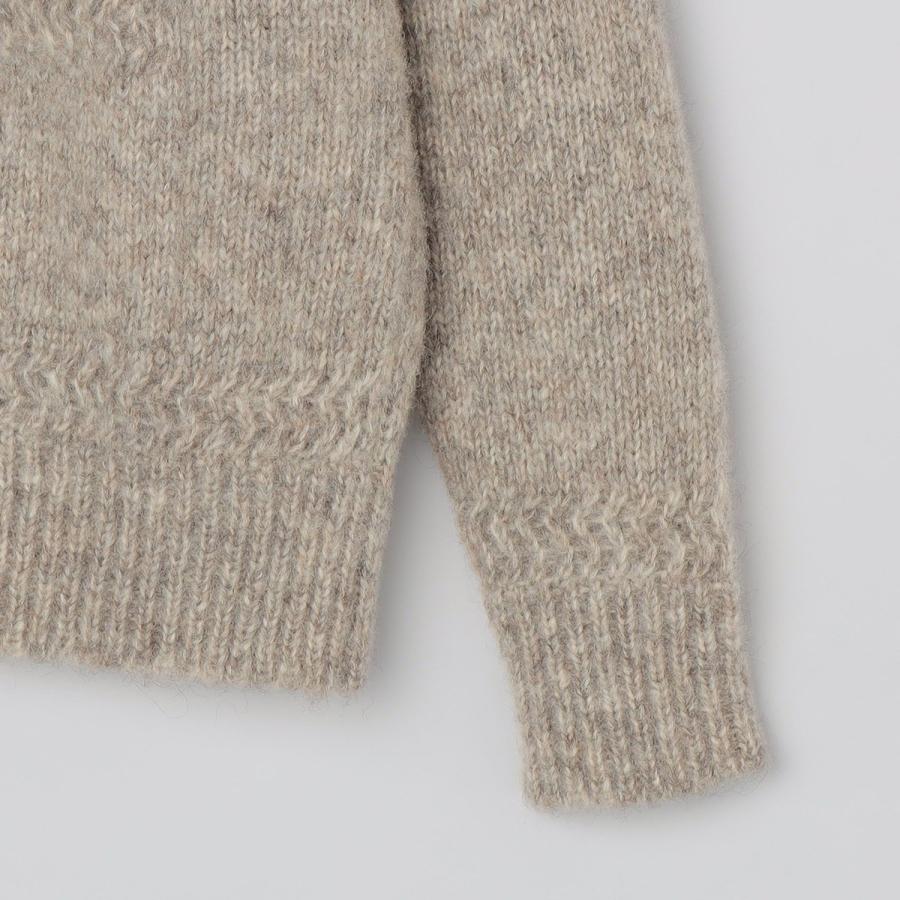 WYTHE NEW YORK: ALPACA COTTON CARDIGANの画像