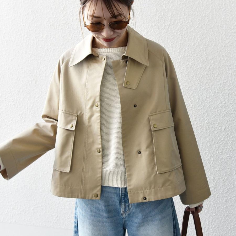 SHIPS any any:〈手洗い可能〉シャンブレー Aライン フレア ショート