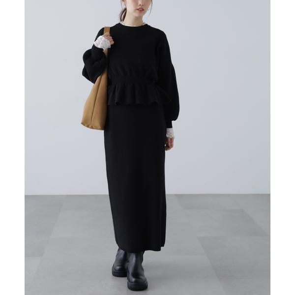 ペプラムニットセットアップ : マルイ(丸井)Yahoo!店 - 通販 - Yahoo