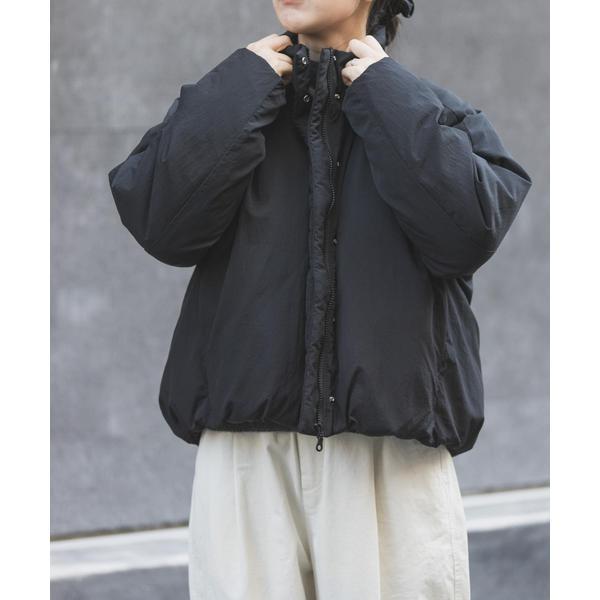 今期⭐︎新品⭐︎ポリエステル スタンドカラー ブルゾン　ブラック　M 今期⭐︎新品⭐︎ポリエステル スタンドカラー ブルゾン ブラック M