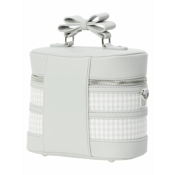 千鳥柄リボンビジューバニティバッグ : マルイ(丸井)Yahoo!店 - 通販