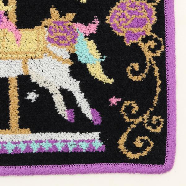 ANNA SUI（アナスイ） シェニール織 タオルハンカチ メリーゴーランド