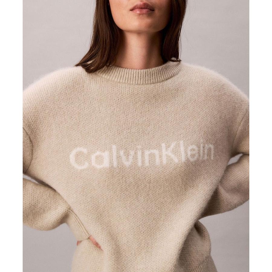 Calvin Klein（カルバン・クライン） ニット - アルパカロゴセーター 