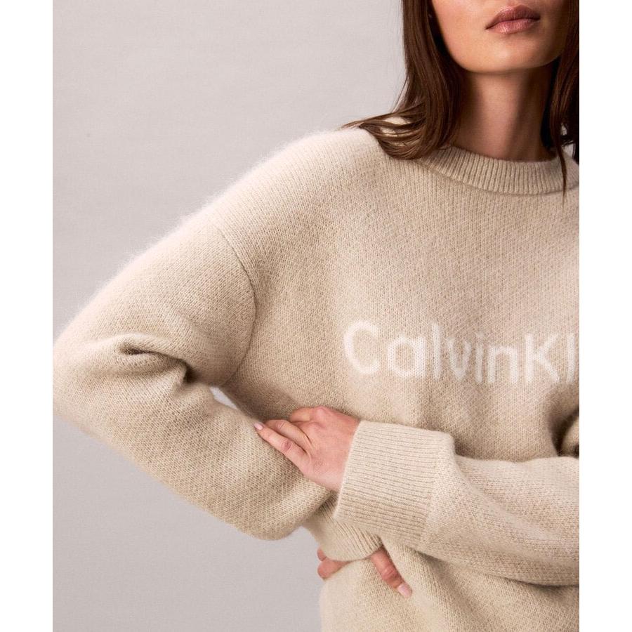 Calvin Klein（カルバン・クライン） ニット - アルパカロゴセーター