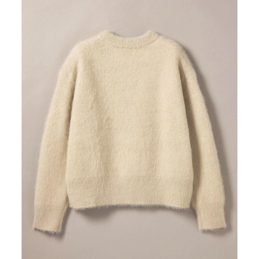 カルバンクライン アルパカ ウール ロゴ ニット セーター 44D359G アイボリー S【中古】 Calvin Klein（カルバン・クライン） ニット - アルパカロゴセーター