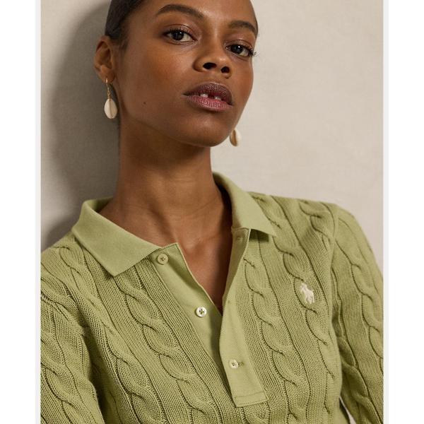 POLO RALPH LAUREN（ポロ・ラルフローレン） ケーブルニット コットン