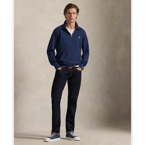マサラ RRLクォータージップ フリーススウェット Mサイズ POLO RALPH LAUREN（ポロ・ラルフローレン） ロゴバック フリース
