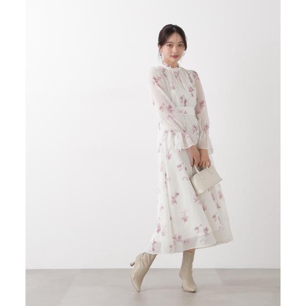PROPORTION BODY DRESSING 花柄ワンピース PROPORTION BODY DRESSING（プロポーションボディドレッシング） 花柄