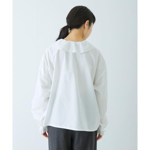 かぐれ コットンフリルカラーシャツ : マルイ(丸井)Yahoo!店 - 通販