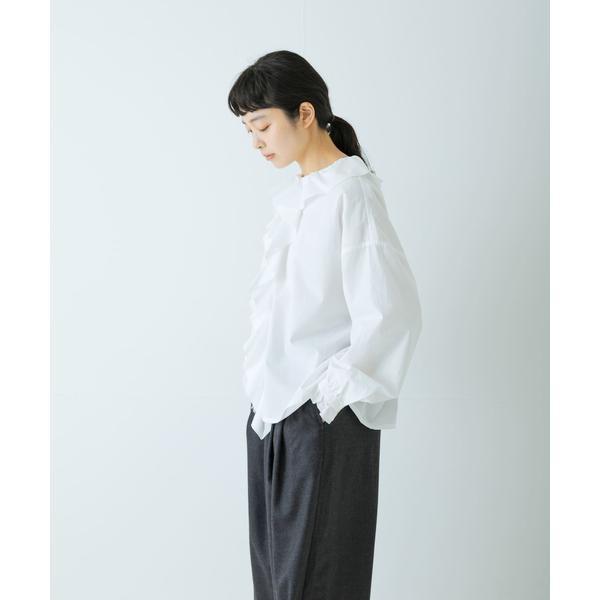 かぐれ コットンフリルカラーシャツ : マルイ(丸井)Yahoo!店 - 通販