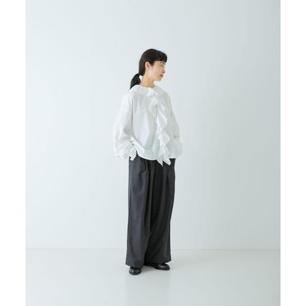 かぐれ コットンフリルカラーシャツ : マルイ(丸井)Yahoo!店 - 通販