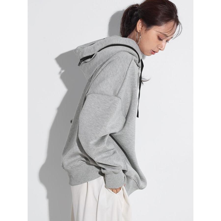 SCOTCLUB（スコットクラブ） ジップデザイン箔ロゴパーカー : マルイ