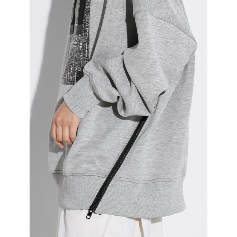 SCOTCLUB（スコットクラブ） ジップデザイン箔ロゴパーカー : マルイ