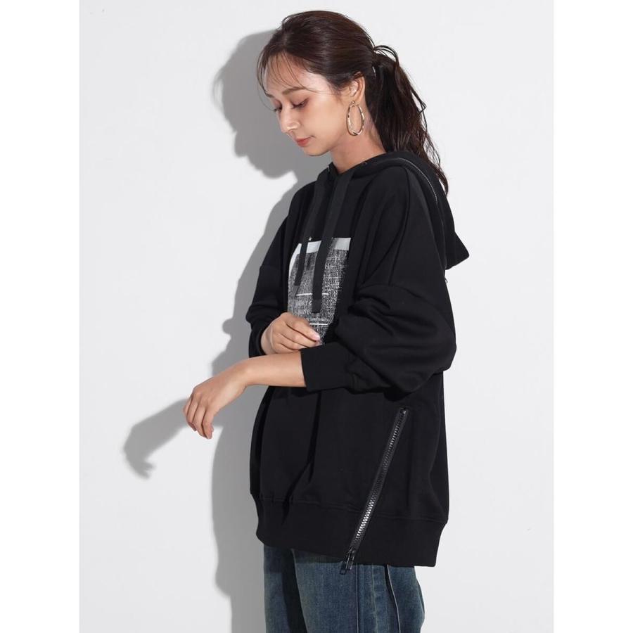 SCOTCLUB（スコットクラブ） ジップデザイン箔ロゴパーカー : マルイ