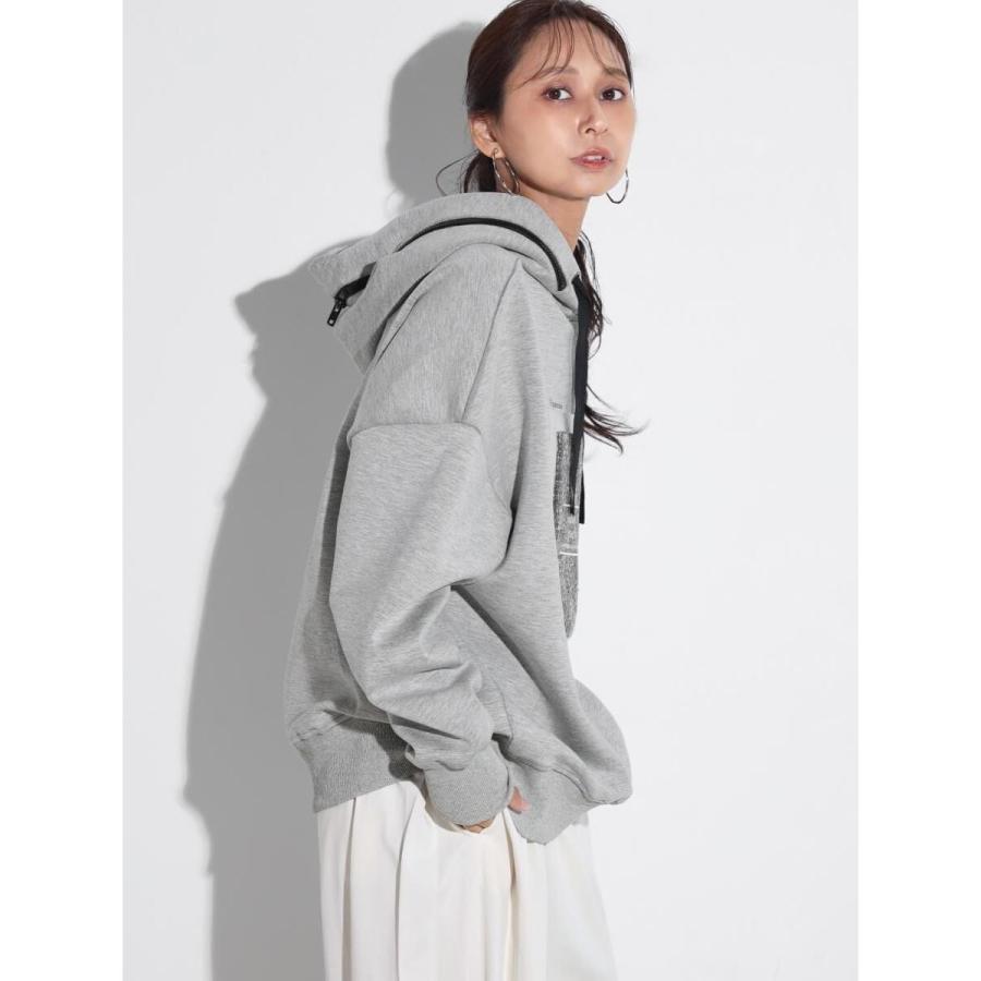 SCOTCLUB（スコットクラブ） ジップデザイン箔ロゴパーカー : マルイ