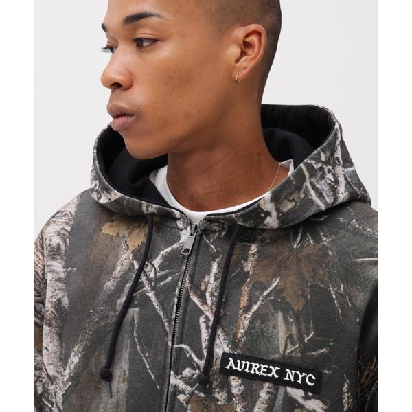 れ*い様 稀少品　SWAGGER CAMO HOODIE AVIREX（アヴィレックス） ZIP UP HOODIE ”REAL TREE CAMO” : マルイ