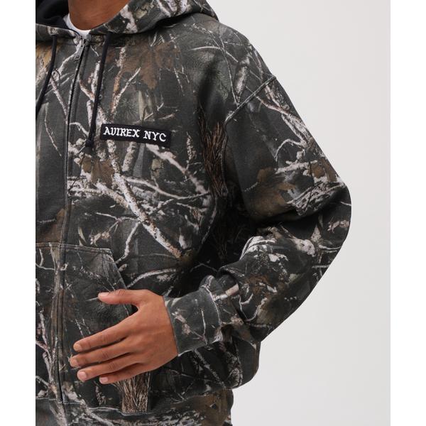 AVIREX（アヴィレックス） ZIP UP HOODIE ”REAL TREE CAMO” : マルイ