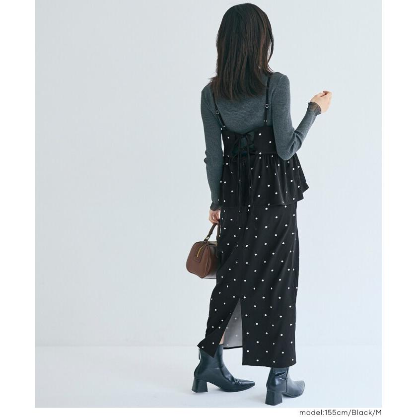 coca（コカ） ドットペプラムワンピース 全2色 : マルイ(丸井)Yahoo!店