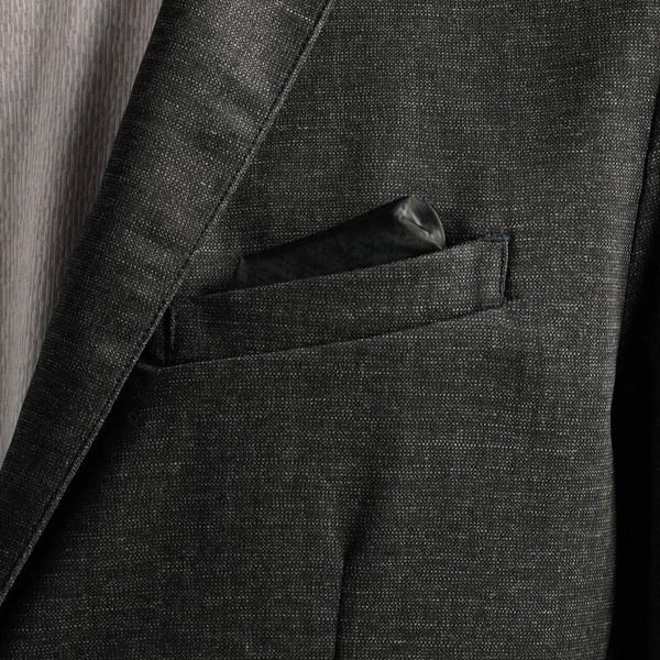 DELEGANT メランジプリントジャージ セットアップジャケットの画像
