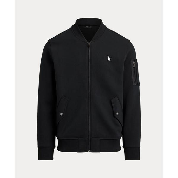 DIESEL ニット　ボンバージャケット　L ブラック　ウール　ダブルジップ POLO RALPH LAUREN（ポロ・ラルフローレン） ダブルニット ボンバー