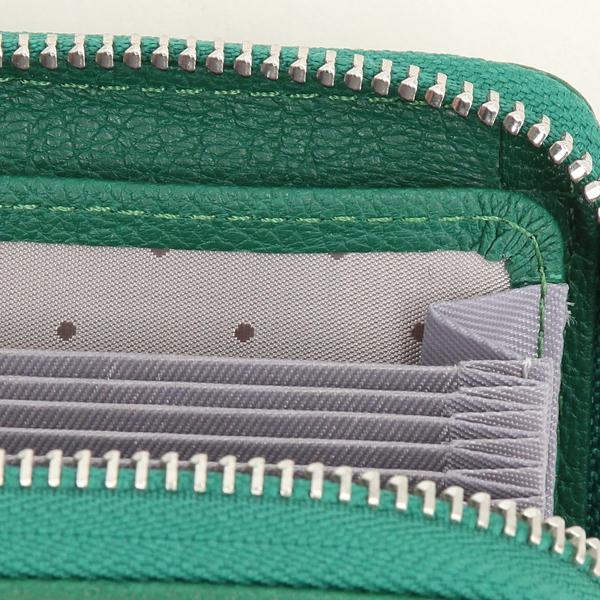 ペルケ perche / ドット刺繍ジャバラチャームウォレットショルダー