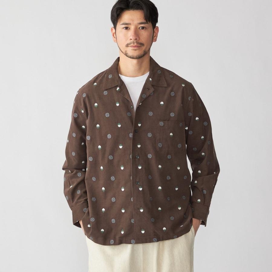 SHIPS（シップス） BENCH MARKING SHIRTS: 刺繍シャツ : マルイ(丸井