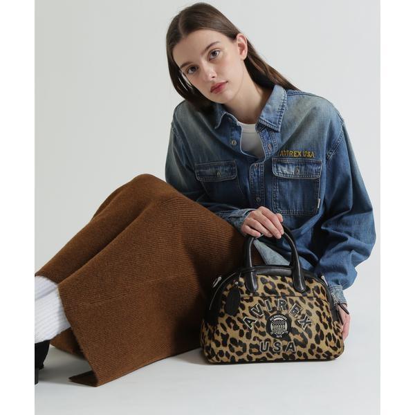 AVIREX（アヴィレックス） 《直営店限定》LX VARSITY LEATHER MINI