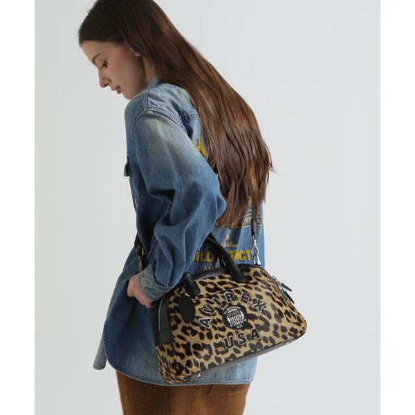 AVIREX（アヴィレックス） 《直営店限定》LX VARSITY LEATHER MINI