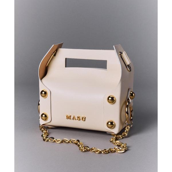 MASU／エムエーエスユー／LEATHER CAKE BAG／M26U6OJ008の画像
