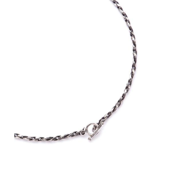（美品）【meian】sterling silver s-screw ネックレス meian/メイアン/STERLING SILVER S-SCREW CHAIN NECKLACE/スクリュー